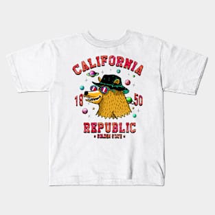 California republic Kids T-Shirt